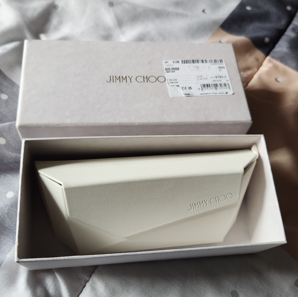 Jimmy Choo JC2008 Gold Frame Glasses New In Box - Picture 16 of 16